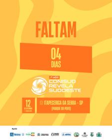 Faltam apenas 4 dias para o Revela Sudoeste!