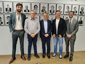 Prefeito e atual Presidente do Conisud Felipe Seme Amed participa de reuni&atilde;o com o Secret&aacute;rio de Turismo do Estado de S&atilde;o Paulo Roberto de Lucena