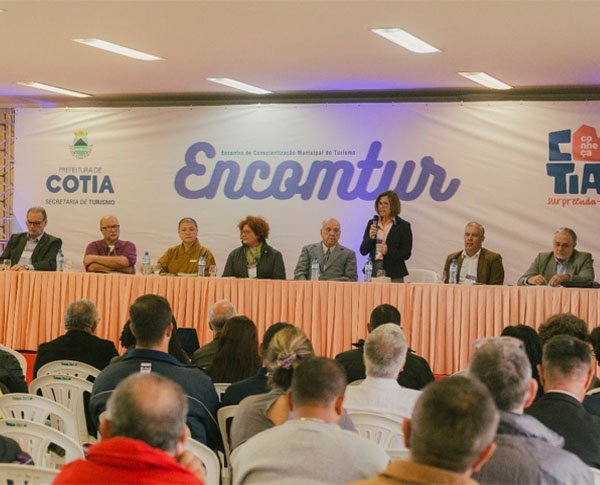 CONISUD PRESTIGIA O PRIMEIRO ENCOMTUR EM COTIA.