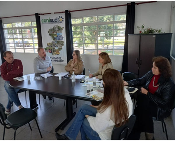 CONISUD RECEBE SIMA E SP AMBIENTAL
