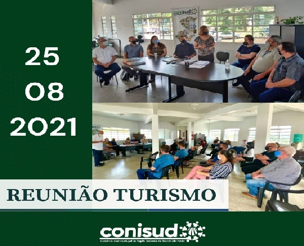 CONISUD RE&Uacute;NE PARCEIROS E REPRESENTANTES DO TURISMO DAS 9 CIDADES DA REGI&Atilde;O